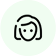 女性のイラスト画像
